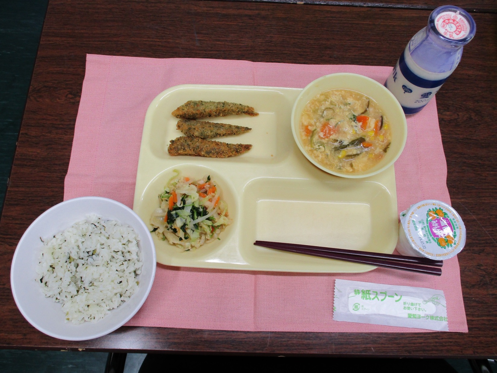 6月あいちを食べる学校給食の日