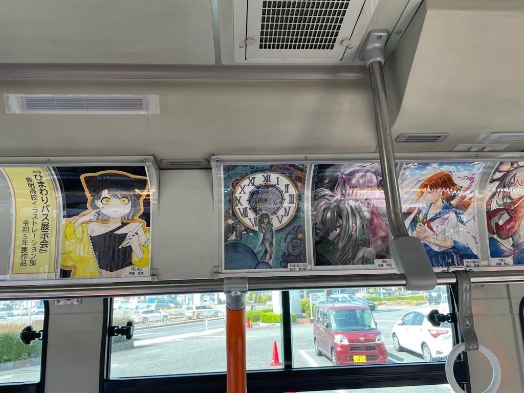 バス車内イラスト掲示例