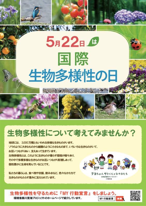 国際生物多様性の日ポスター