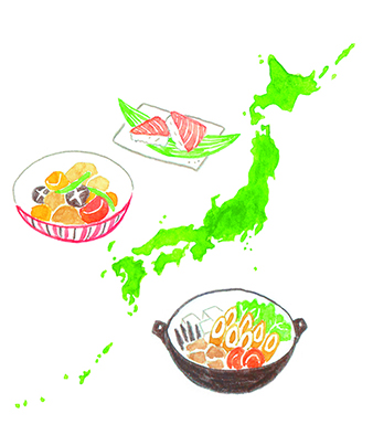 郷土料理イラスト
