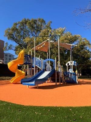 遊具エリアの風景