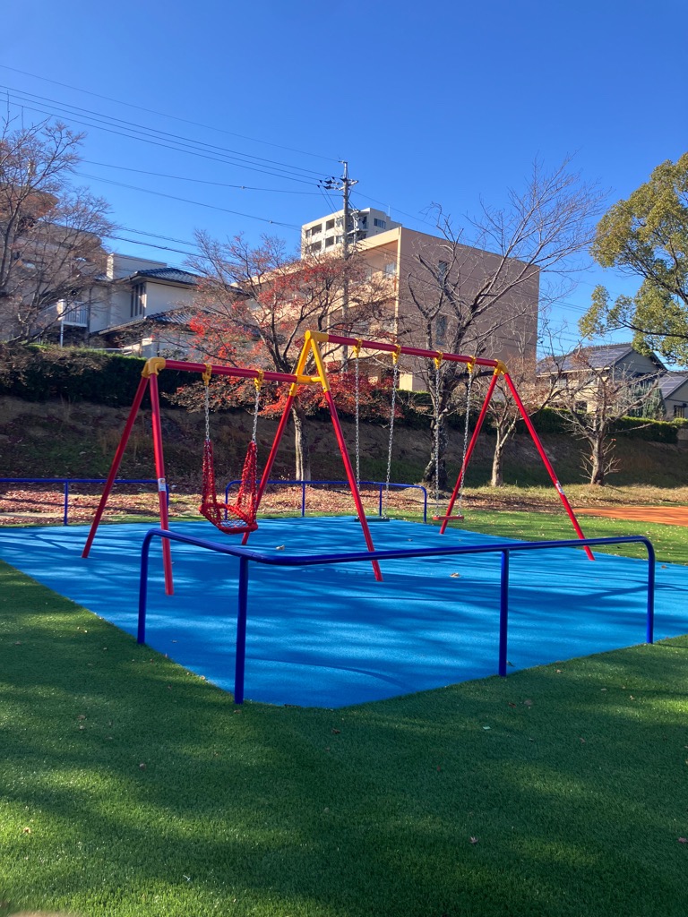 遊具エリアの風景
