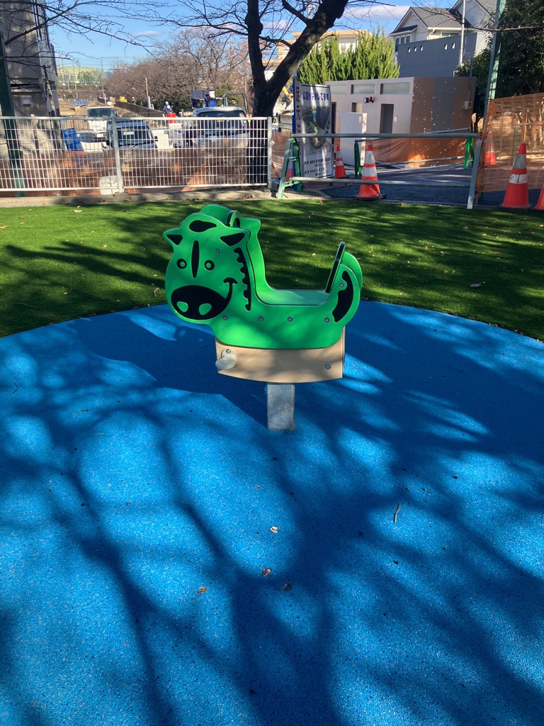 遊具エリアの風景