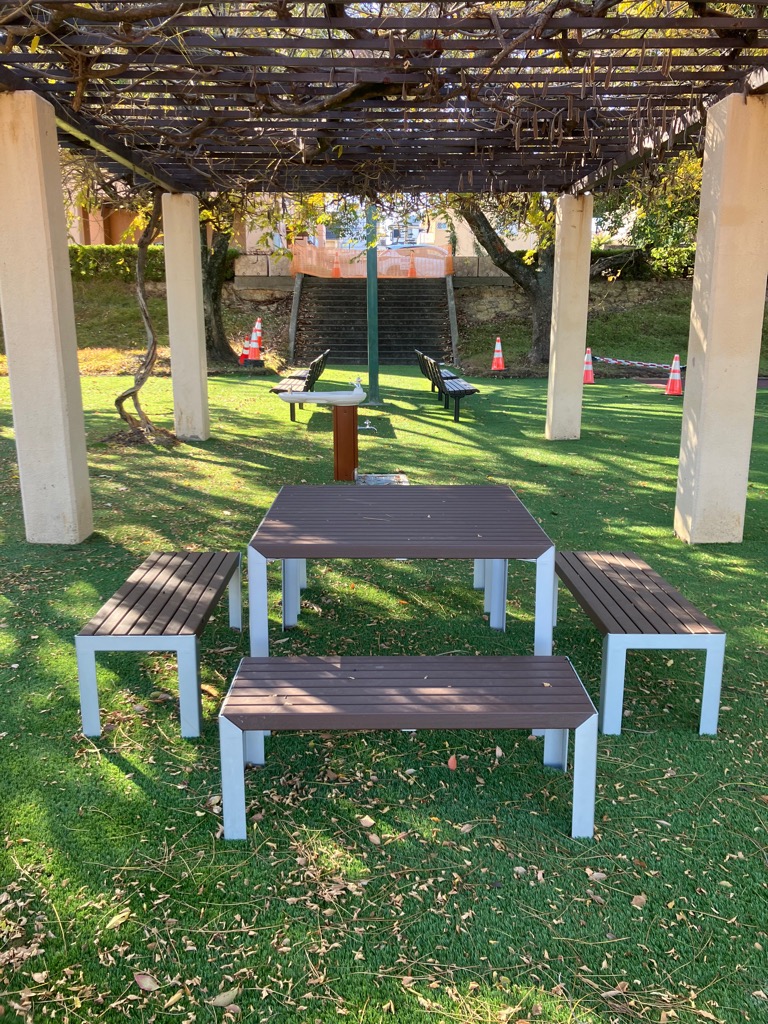 遊具エリアの風景