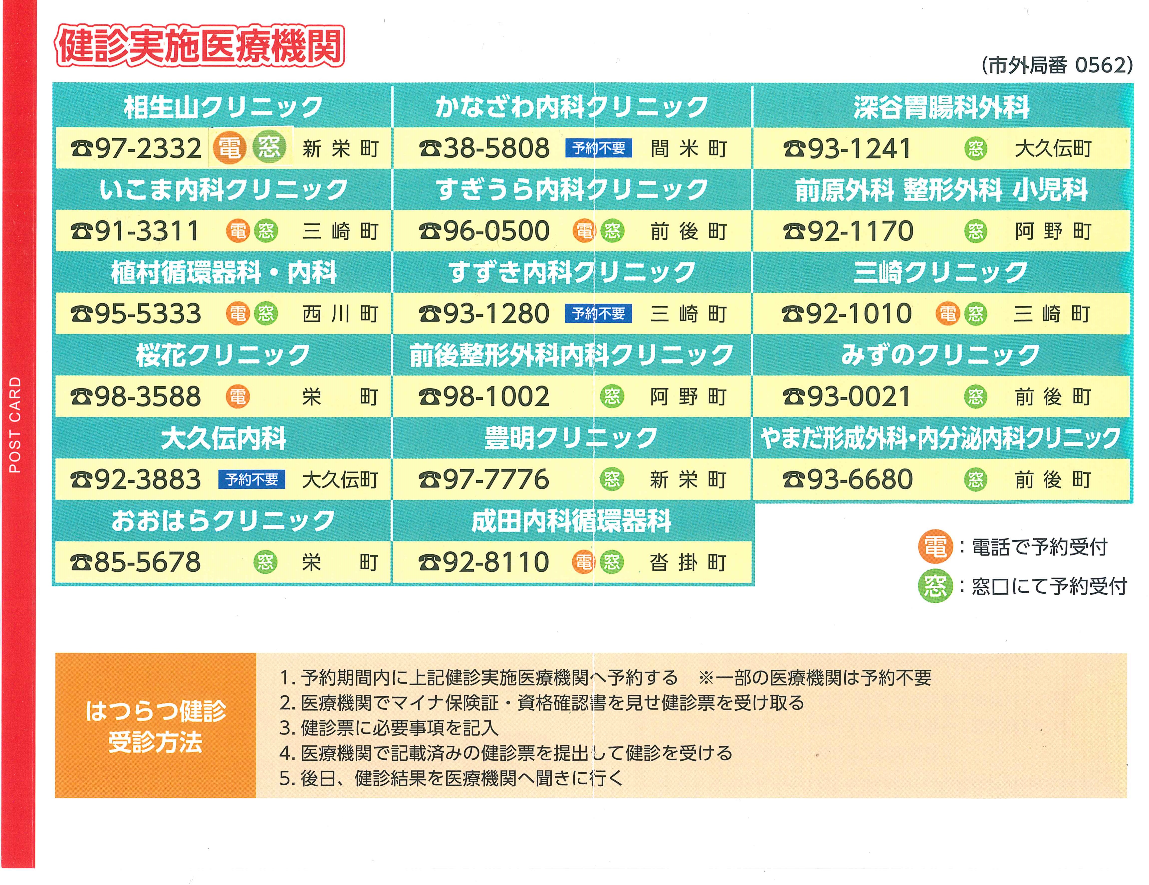 修正後の案内