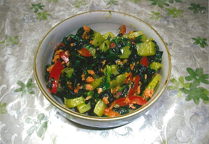 さけとチーズの野菜炒め