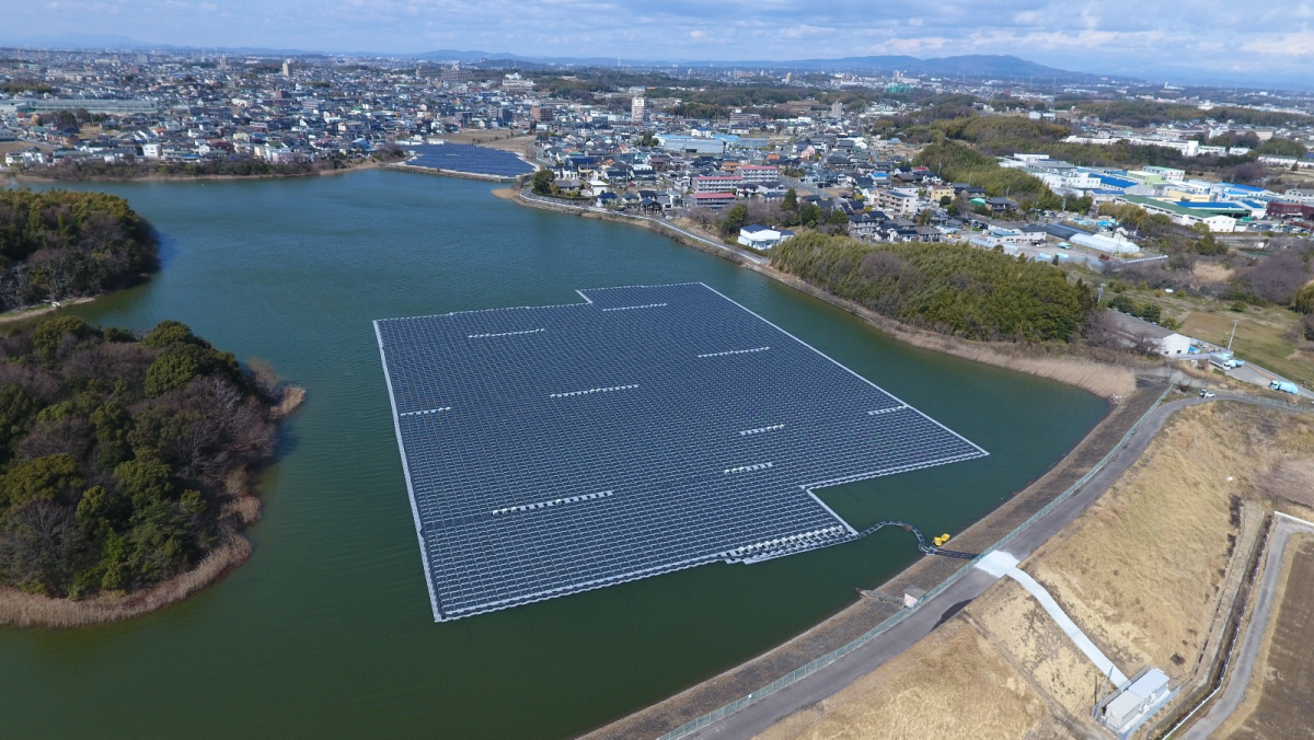 豊明市水上メガソーラー発電所 豊明市